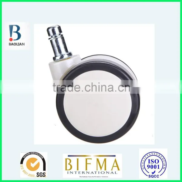 BL 2.5 Inch White& Grey Nylon PU Furniture or Medical Wheel Caster photo-2