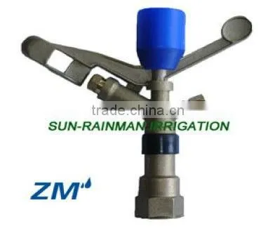3/4"Part or Full Circle Farm Irrigation Brass Impact Sprinklers photo-2