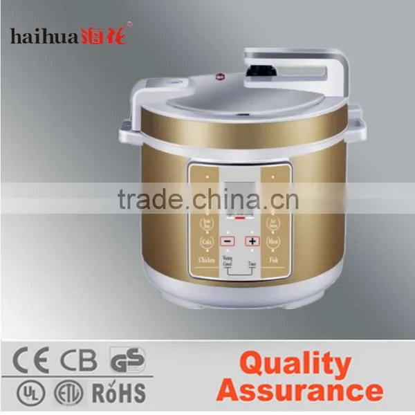 2015 New Silver Stainless Steel Digital 5L 6L Electric Pressure Cooker photo-4
