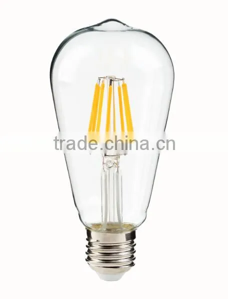 Led Squirrel Cage Bulb 6W ST64 600lm Hot Sell photo-4