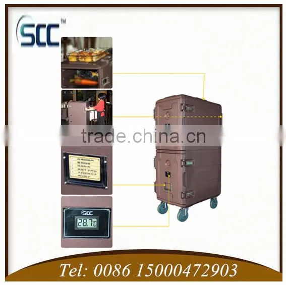 Cater Equiptments 165L Coffee Color Hot Food Catering Cabinet (double Door) photo-3