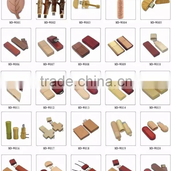Customized Wooden Usb Flash Drives With Metal Box Cheap Usb Flash Drive 1gb 2gb 4gb 8gb photo-4