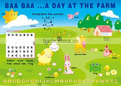 Removable Kids Learning Colorful Whiteboard Sticker Erasable photo-2
