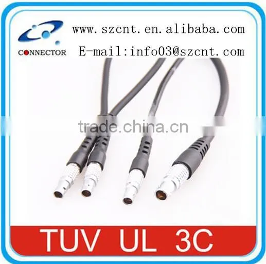 Metal Push Pull Self Latching Multipole Connectors With Alignment Key photo-2