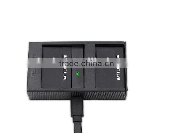 Telesin Hot Selling Dual Battery Charger for Xiaomi Yi Sport Camera