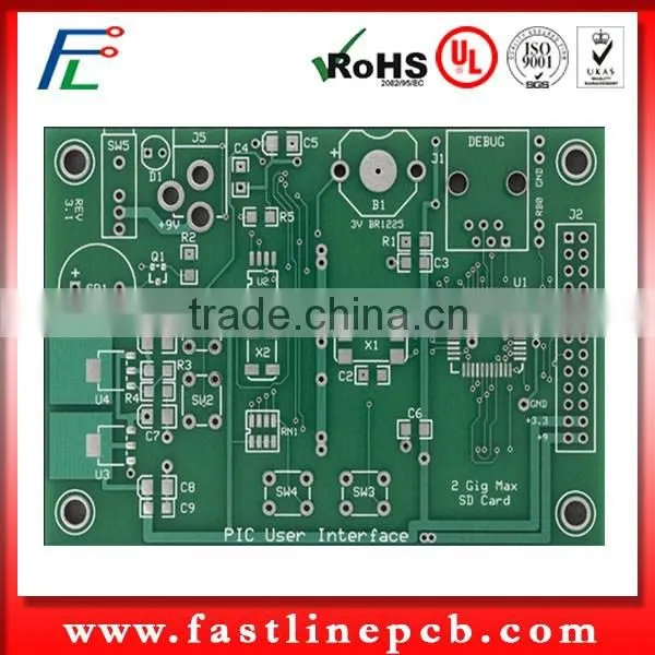 2 Layer FR4 PCB Board for Control Board, photo-5
