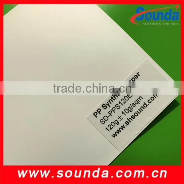Eco Solvent PP Synthetic Paper