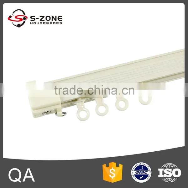 Building Materials Wall Mounted Bracket Curtain Track With Carriers photo-6