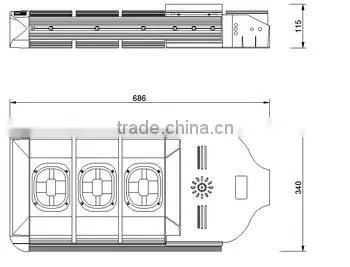 Latest Design High Power Vxzwr LED Street Light 180 Watt photo-5