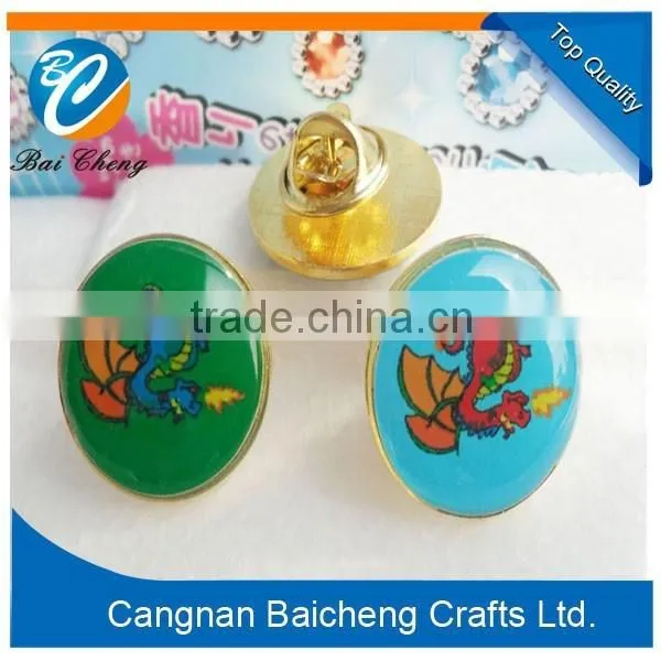 Customized Soft Enamel Metal Lapel Pins Badge photo-3