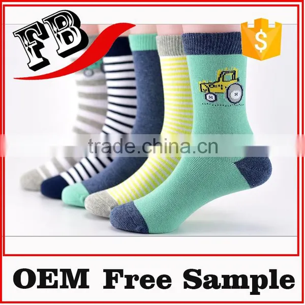 Child Kids Frozen Socks Jacquard Baby Socks Kids Toe Socks