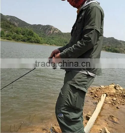 Men's Vented Camping Hiking Fishing Moisture Wicking Compressed Breathable Shirt photo-2