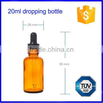 20ml Amber Glass Dropper Bottles photo-5