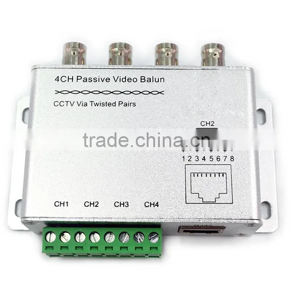 New Multi Channel Cctv Security Equipment Video Balun YJS-8104 photo-5