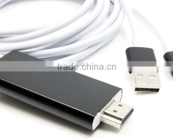 Lightning Cable HDMI Adapter Miracast Dongle for Iphone photo-3