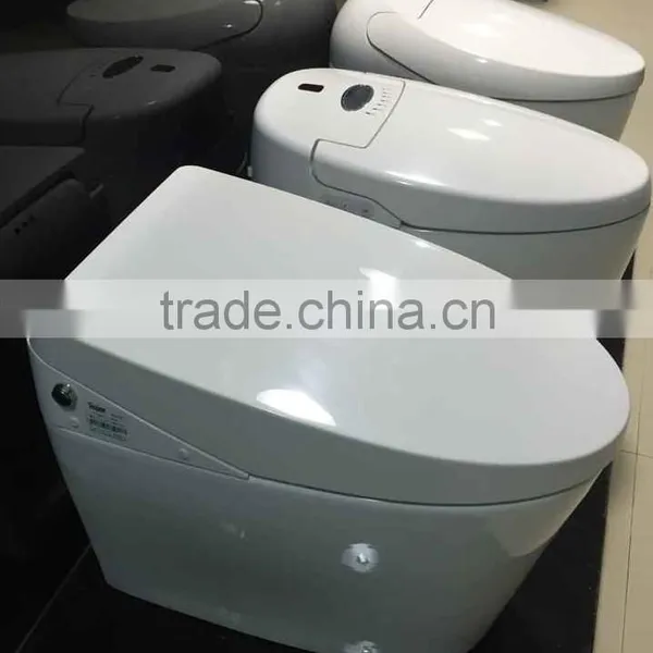 Warm Water Washing Automatic Operation Sanitary Ware Smart Toilet photo-3