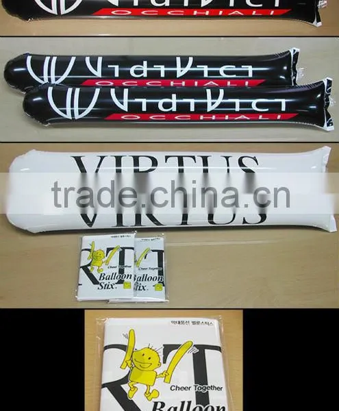 Inflatable Cheering Stick Balloon Noise Maker Bang Stick