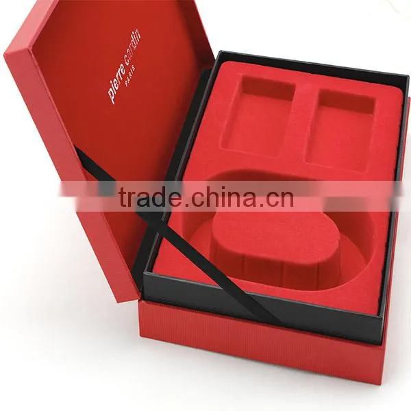 Custom High End Two Layers Hinged Cosmetic Packaging Box photo-5