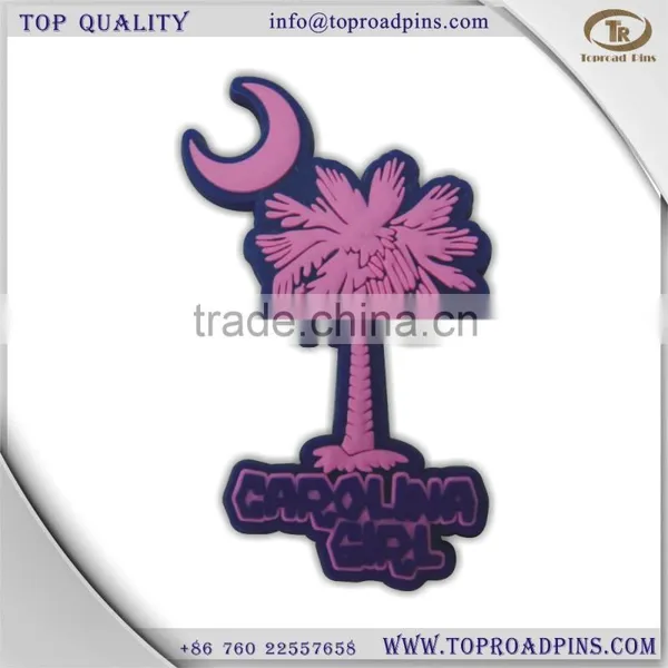 50mm Soft PVC Custom Fridge Magnet With Magnet Back