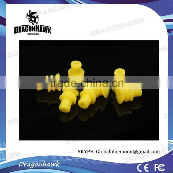 100pcs Red Colors Silicone Tattoo Needle Pad photo-3