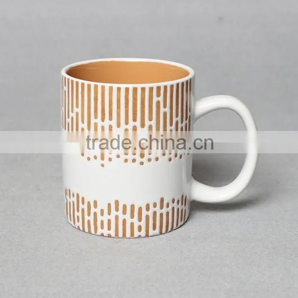 11oz Ceramic Mug With Handle, Ceramic Milk Mug Cup photo-4
