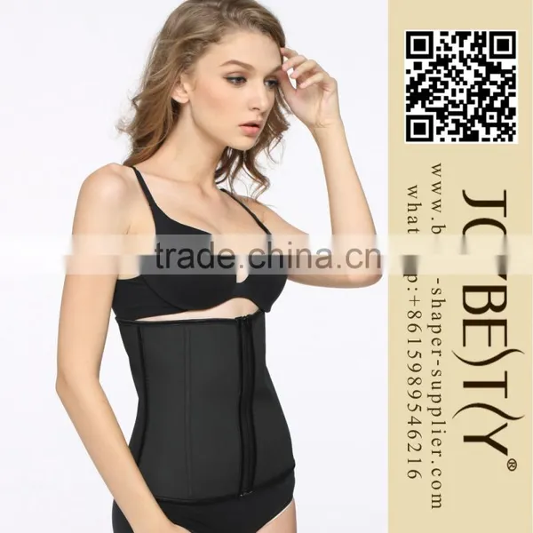Hot Sell High Quality Zipper Design 9 Steel Boned Latex Waist Trainer for Elegance Women Ladies Quality Choice