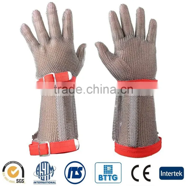 Stainless Steel Wire Mesh Cut Rsistant Gloves