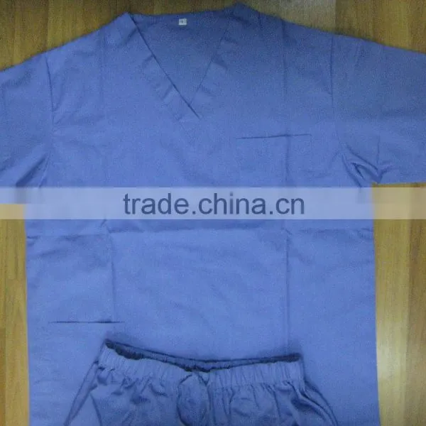 Hospital Classic Female Male Scrub Suit photo-3