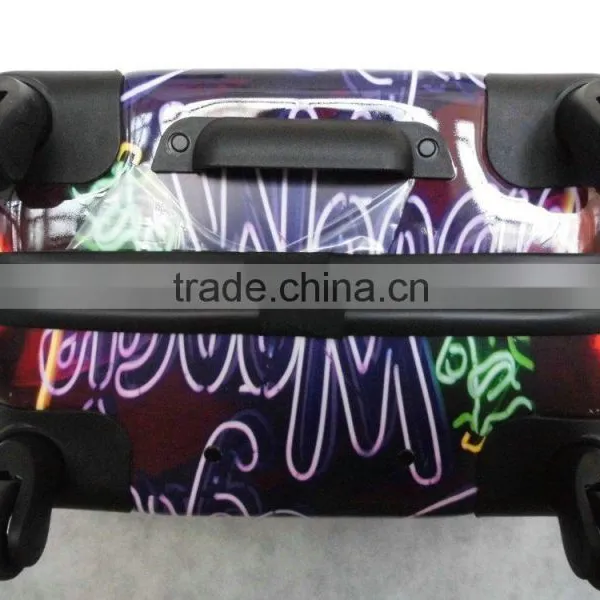 Modern Printed ABS+PC Trolley Luggage Case photo-5
