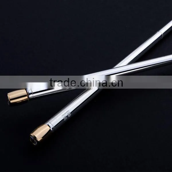 Display Silver Chopsticks Luxury OEM Chopsticks With Diamond Chopsticks Gift Set With Box for Wedding Gift photo-4