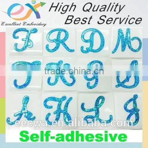 Professional Embroidery Factory Wholesale Sequin Letters photo-3