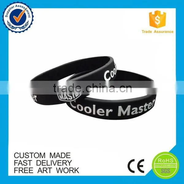 Direct Factory Custom Memorial Silicone Wristbands photo-3
