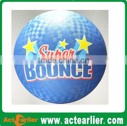 8.5 Inch Inflatable Rubber Playground Bouncing Balls for Kids photo-4