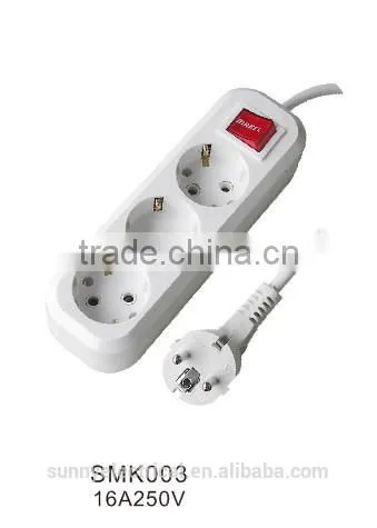EU Best Price Extension Socket Electric Socket,4 Way Electric Socket,Shucko Electric Socket photo-2