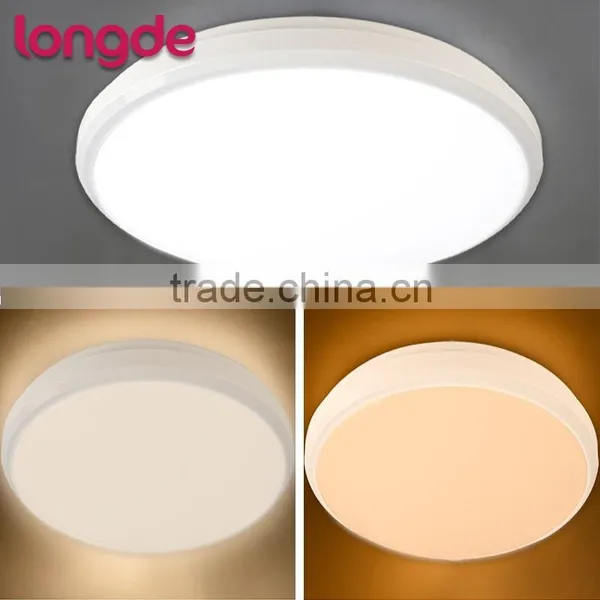 15W LED Ceiling Lamp in Single Color With Micro - Wave Sensor & IP65 Protective