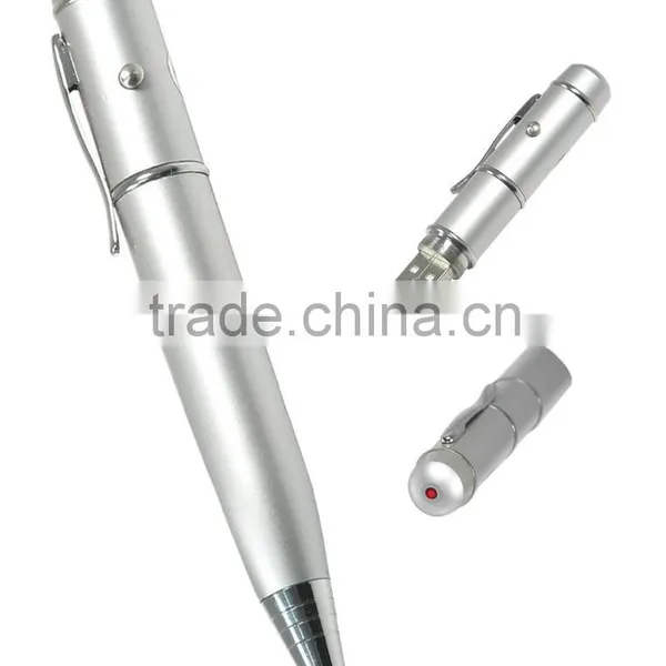 Cheap Pen Usb Flash Drive, Custom Laser Pointer Usb Pen 8GB, Metal Usb Flash Drive Pen photo-6