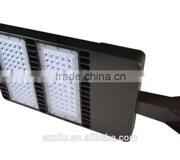 Energy Saving 200W Led Shoe Box Light Used Parking Lot Light Poles photo-5
