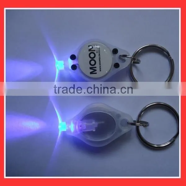 Cheapest Led Keychain Light for Promotional,led Uv Light With Keychain photo-2