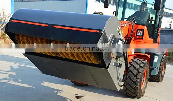 Small Wheel Loader TL1500 Mini Loader Engine Loader With Many Attachments photo-2