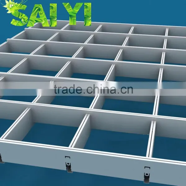Aluminum Types of Ceiling Materials Drop Ceiling Grid