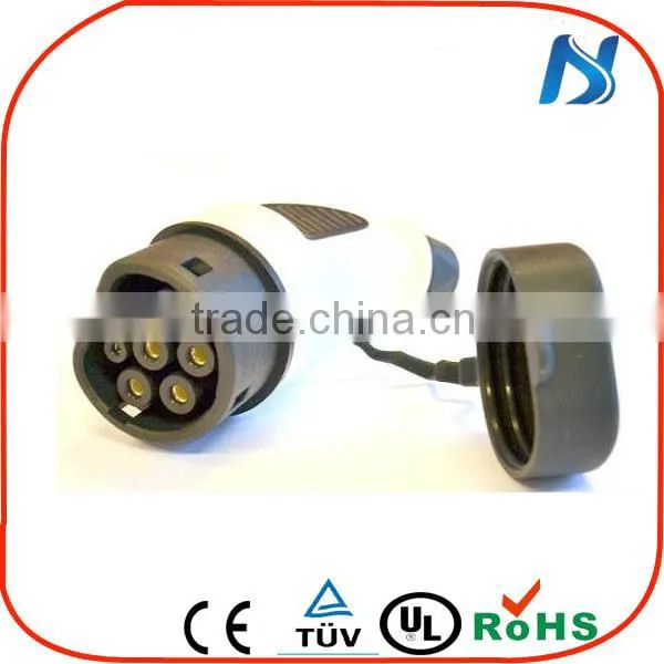 China Supplier IEC 62196 Vehicle Side Charging Socket / Type 2 ev Charging Electric Outlet photo-2