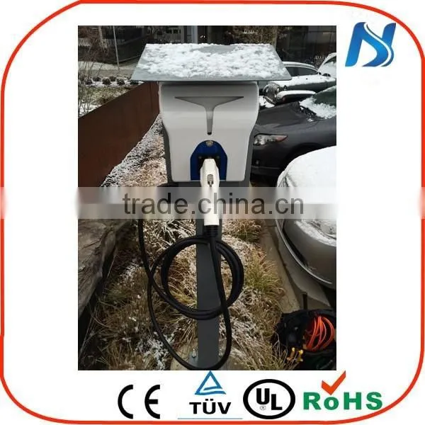 AC 220V 32A EV Power Charging/Type 1 Wall Mount Car Charger With J1772 Plug photo-2