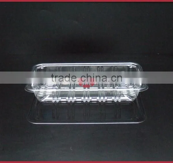 Disposable Plastic PET Packaging Tray Food-grade Safty Eco-friendly Transaprent DY-PA001 photo-6