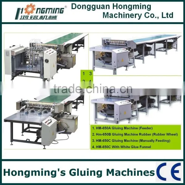 HM-650A Hot-melt Glue Coating Machine for Paper Rigid Boxes photo-4