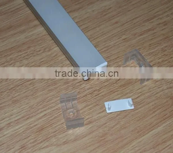 20mm For Double Row Strips Surface Mounted Aluminum Profile TED001P21 photo-2