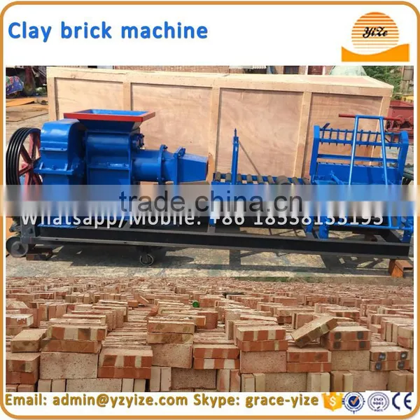 Small Scale Clay Brick Making Machine Made in China/ Pakistan Clay Bricks Machine photo-2