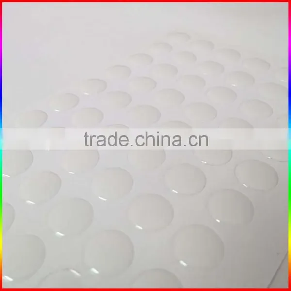 Clear Round Epoxy Sticker photo-2