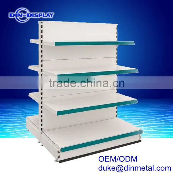 Display Double Sided Gondola Supermarket Rack Supermarket Gondola Shelving photo-3