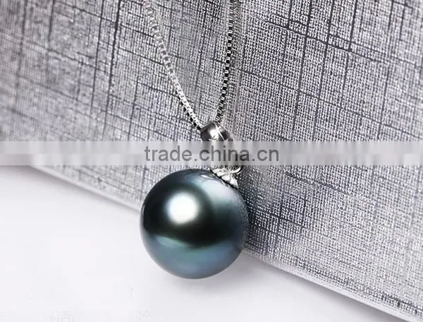 China Factory Newest Design 18K Tahitian Black Pearl Jewelry photo-5