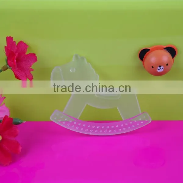 2015 New Design Wholesale Hot Selling BPA Free Baby Silicone Teether photo-3